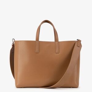 Calpak Haven Laptop Tote Bag in Toffee